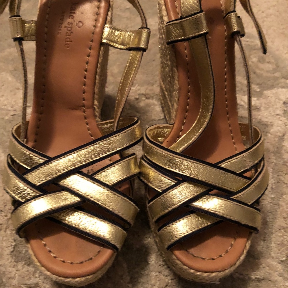 Kate spade wedge sandals